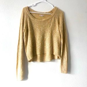 Melrose and Market Knit Cream Sweater